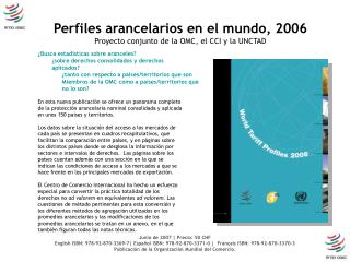 ¿Busca estadísticas sobre aranceles? 	¿sobre derechos consolidados y derechos 	aplicados?