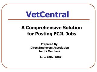 VetCentral