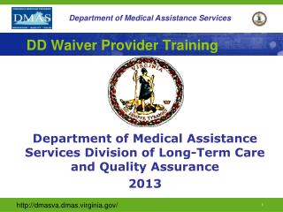 DD Waiver Provider Training