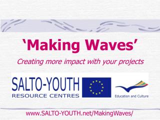 ‘Making Waves’ Creating more impact with your projects