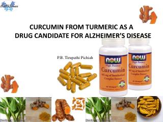CURCUMIN FROM TURMERIC AS A DRUG CANDIDATE FOR ALZHEIMER’S DISEASE
