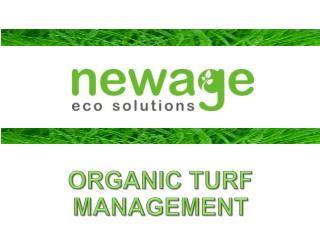 ORGANIC TURF MANAGEMENT