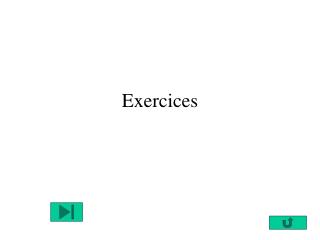 Exercices