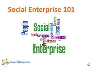 Social Enterprise 101