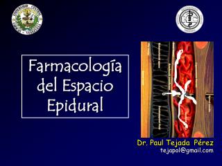 Farmacología del Espacio Epidural