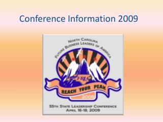 Conference Information 2009