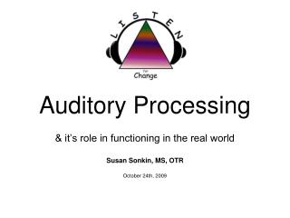 Auditory Processing