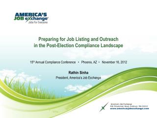 Preparing for Job Listing and Outreach in the Post-Election Compliance Landscape