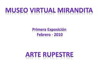 Museo virtual mirandita