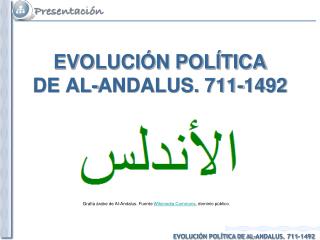 EVOLUCIÓN POLÍTICA DE AL-ANDALUS. 711-1492