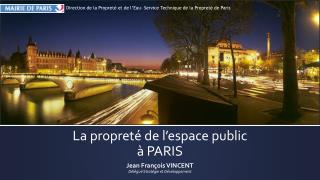La propreté de l’espace public à PARIS