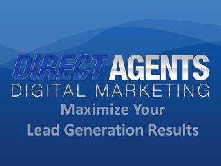 Maximize Your Lead Generation Results