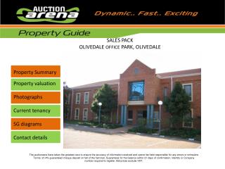 Property valuation Photographs Current tenancy SG diagrams Contact details