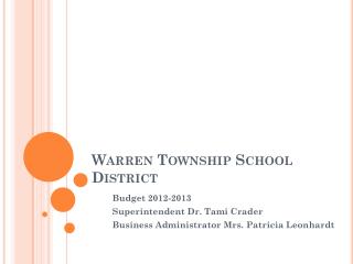 Warren Township School District