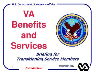 VA Benefits and Services