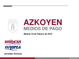 AZKOYEN MEDIOS DE PAGO