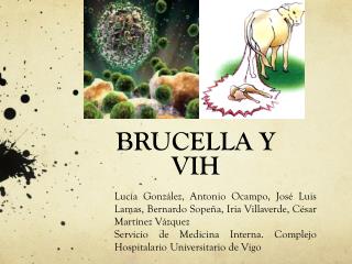 BRUCELLA Y VIH