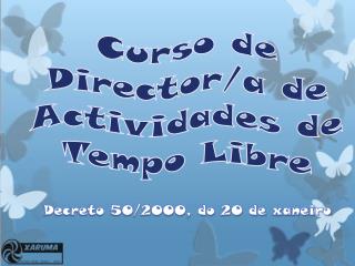 Curso de Director/a de Actividades de Tempo Libre