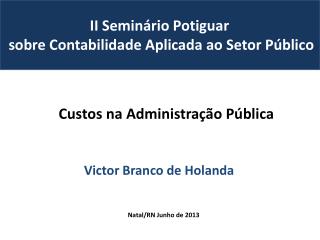 Victor Branco de Holanda