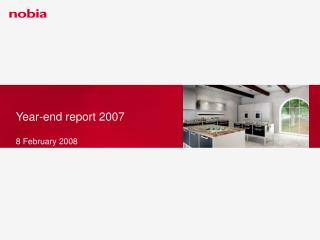 Year-end report 2007