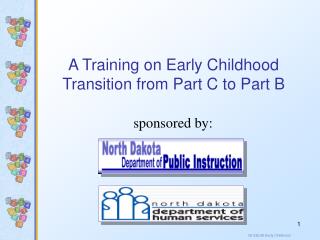 A Training on Early Childhood Transition from Part C to Part B