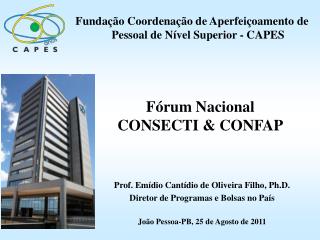 Fórum Nacional CONSECTI &amp; CONFAP