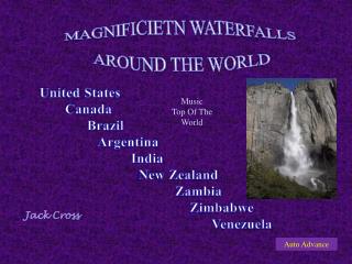 MAGNIFICIETN WATERFALLS AROUND THE WORLD