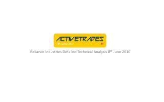 Reliance Industries Detailed Technical Analysis 8 th June 2010