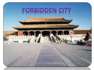 Forbidden city