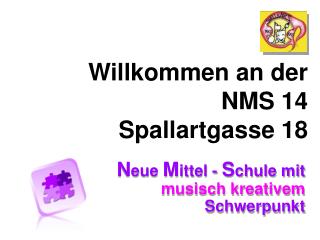 Willkommen an der NMS 14 Spallartgasse 18