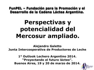 Perspectivas y potencialidad del Mercosur ampliado.