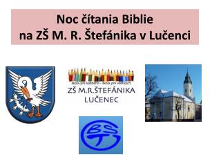 Noc čítania Biblie na ZŠ M. R. Štefánika v Lučenci