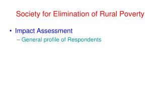 Society for Elimination of Rural Poverty