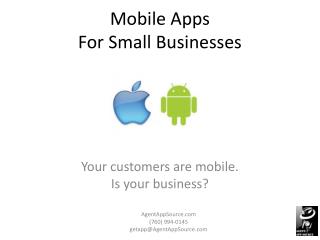Mobile Apps For Small Businesses