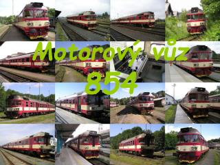 Motorový vůz 854