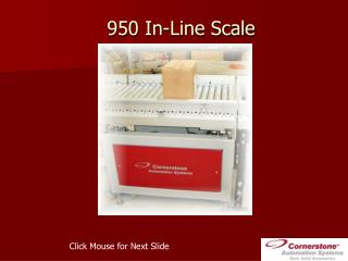 950 In-Line Scale