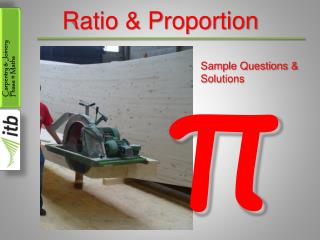 Ratio &amp; Proportion