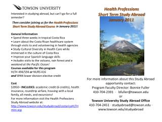 Interested in studying abroad, but can’t go for a full semester?