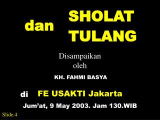 SHOLAT