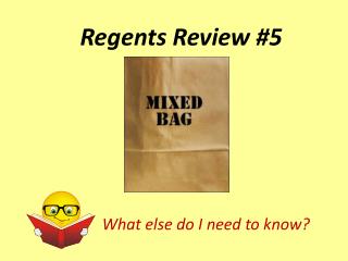 Regents Review #5