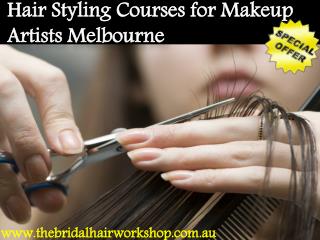 Hair Styling Courses for Makeup Artists Melbourne