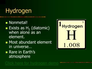 Hydrogen