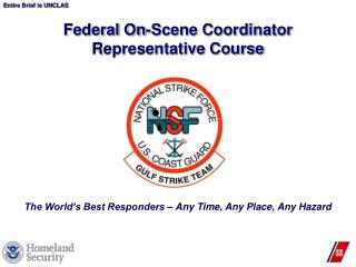 Federal On-Scene Coordinator Representative Course
