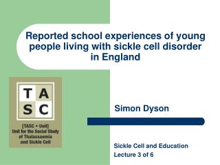 Reported school experiences of young people living with sickle cell disorder in England