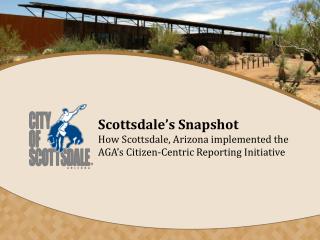 Scottsdale’s Snapshot Summary