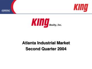 Atlanta Industrial Market Second Quarter 2004