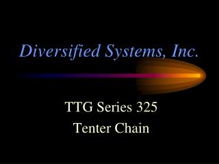 Diversified Systems, Inc.