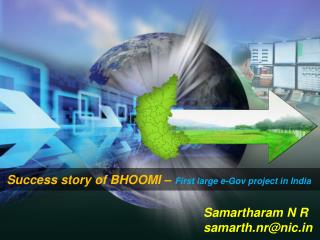 Success story of BHOOMI – First large e-Gov project in India