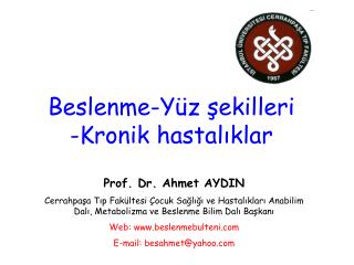 Prof. Dr. Ahmet AYDIN