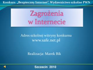 Adres szkolnej witryny konkursu safe.pl